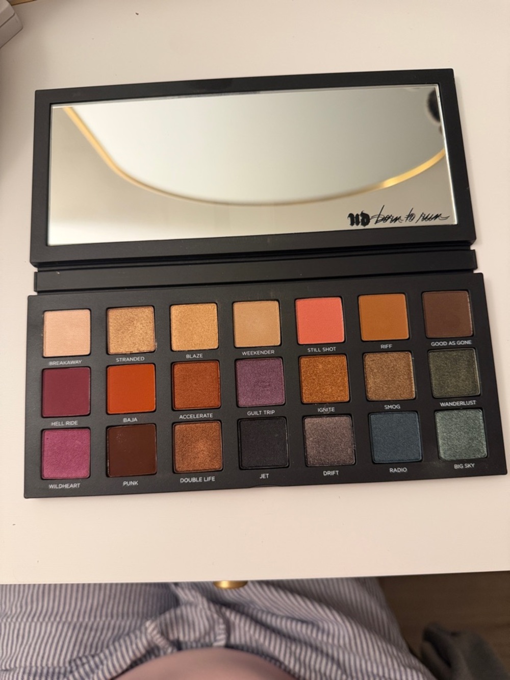 Urban decay born to run eyeshadow palette